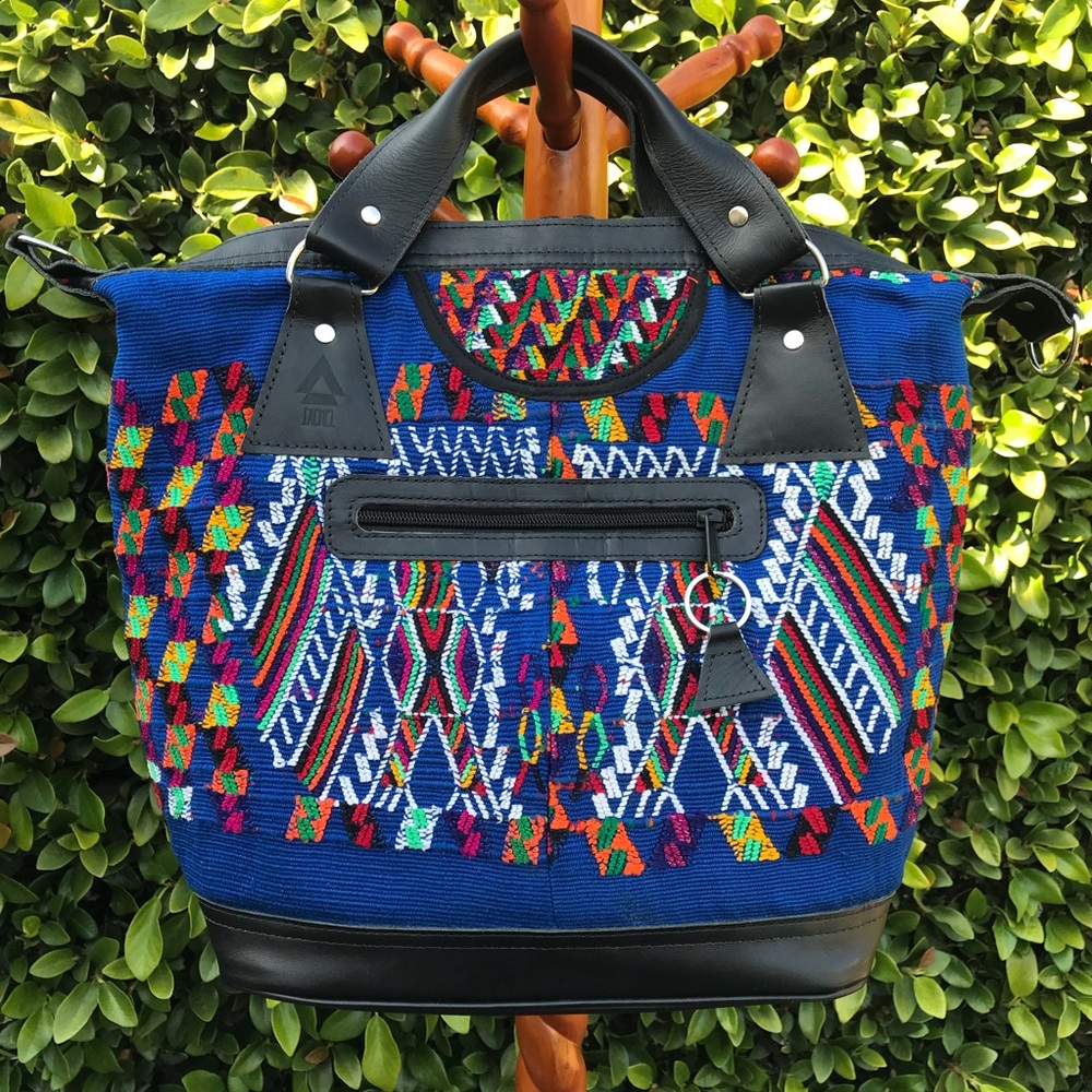 Ixchel Triangle Guatemalan Tote Bag Nwot